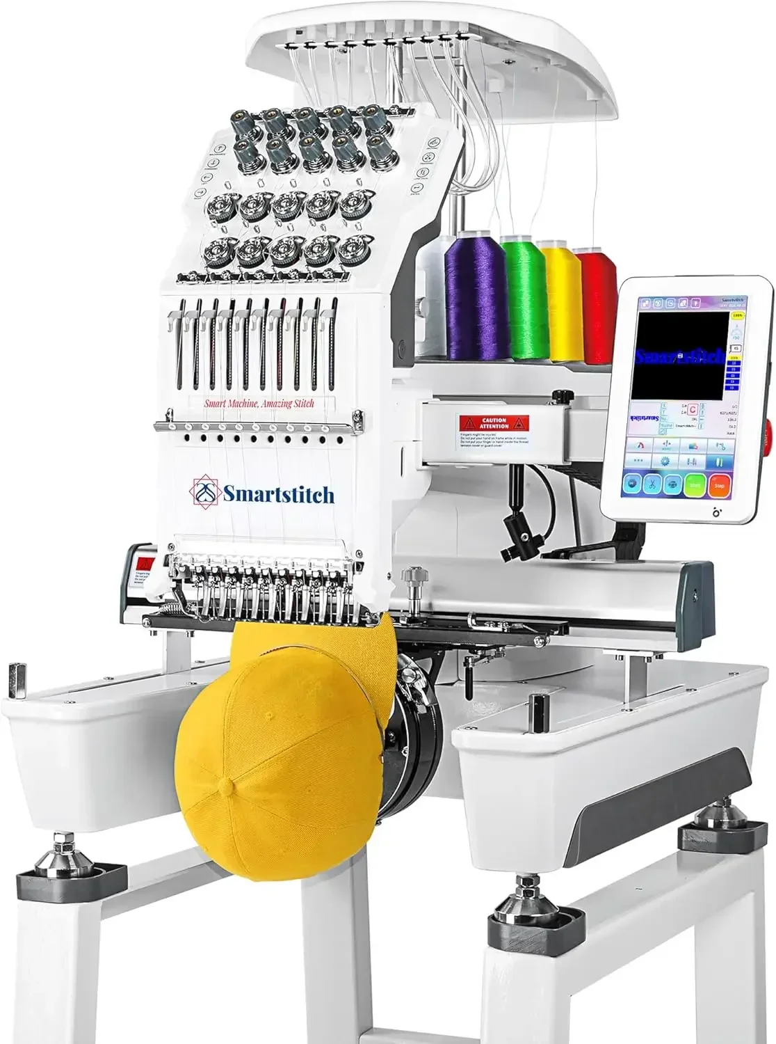Embroidery Hat Machine - Kecepatan Maksimal, Layar Sentuh 7