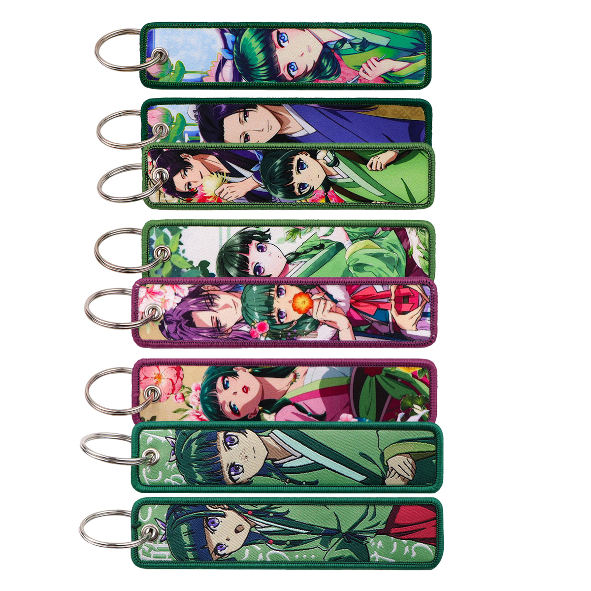 Embroidery Keychain - 1 buah Gantungan Kunci Bordir Potret