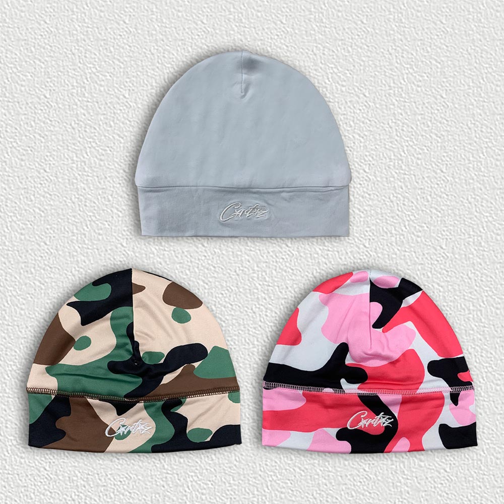 Embroidery Hat Machine - Topi Beanie Bordir Kamuflase Wanita Streetwear