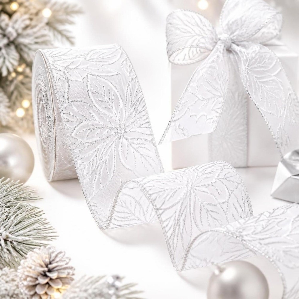 Embroidery Xmas Decorations - Pita Hias Bordir Kain, Pita Renda