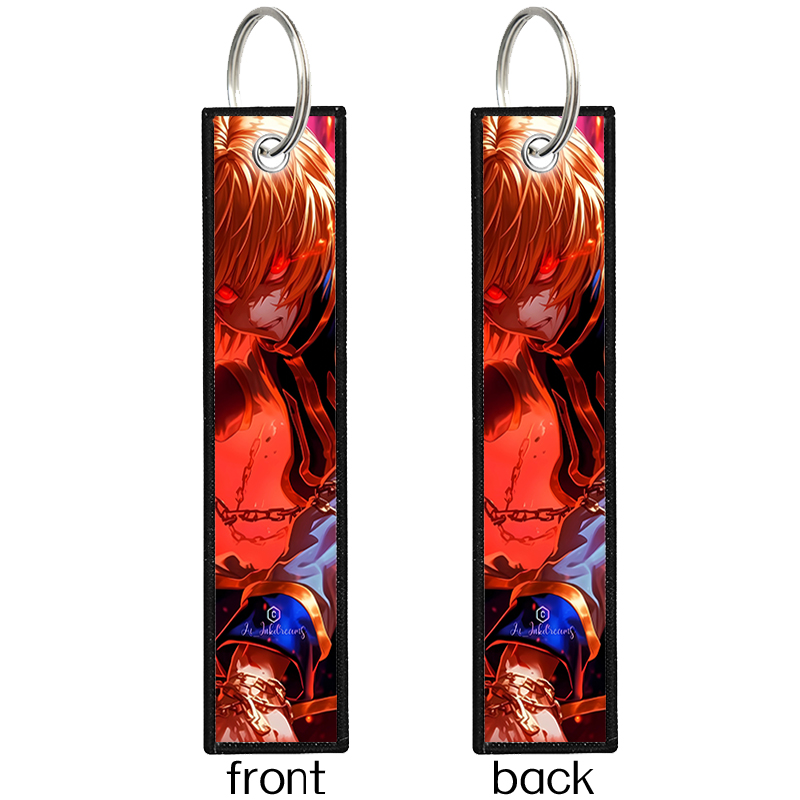 Embroidery Keychain - 1Pcs HUNTER X HUNTER Gantungan Kunci
