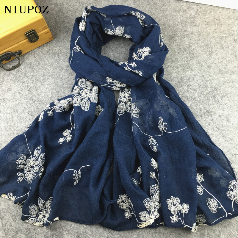 Embroidery Hijab - Banyak Warna Etnik Bordir Wanita Musim