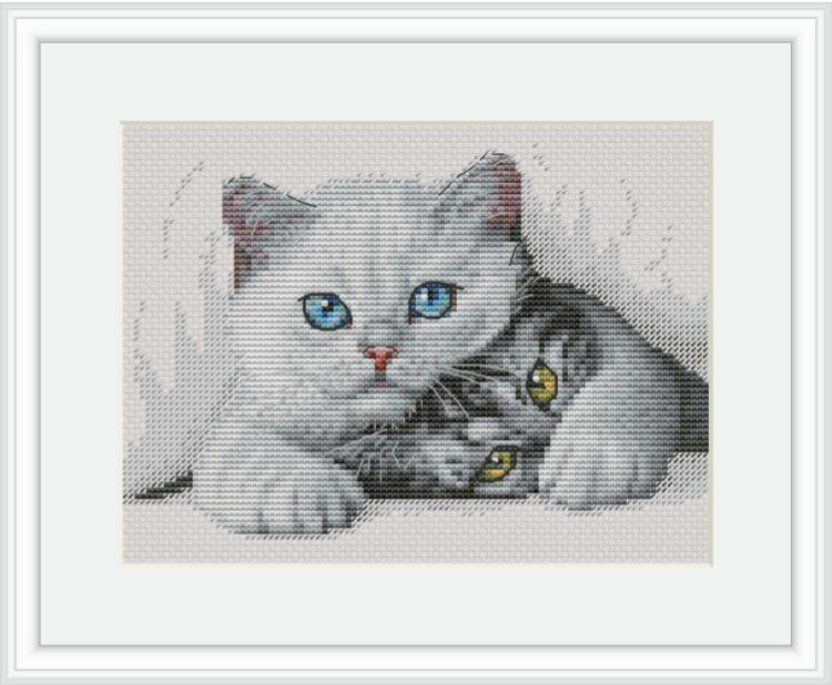 Dmc Floss Set - MM200644 Cross-Stitch Kanvas Set Sulaman Benang