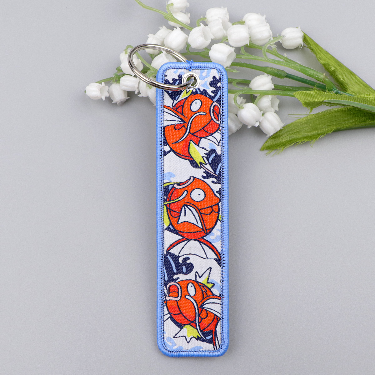 1 buah Gantungan Kunci Bordir  - Embroidery Keychain ulasan dan harga