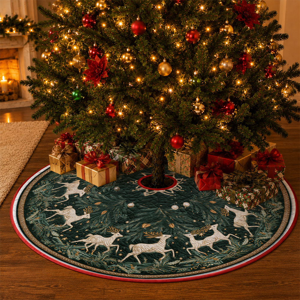 Jit 1 buah Rok Pohon Natal Ber - Embroidery Xmas Decorations ulasan dan harga