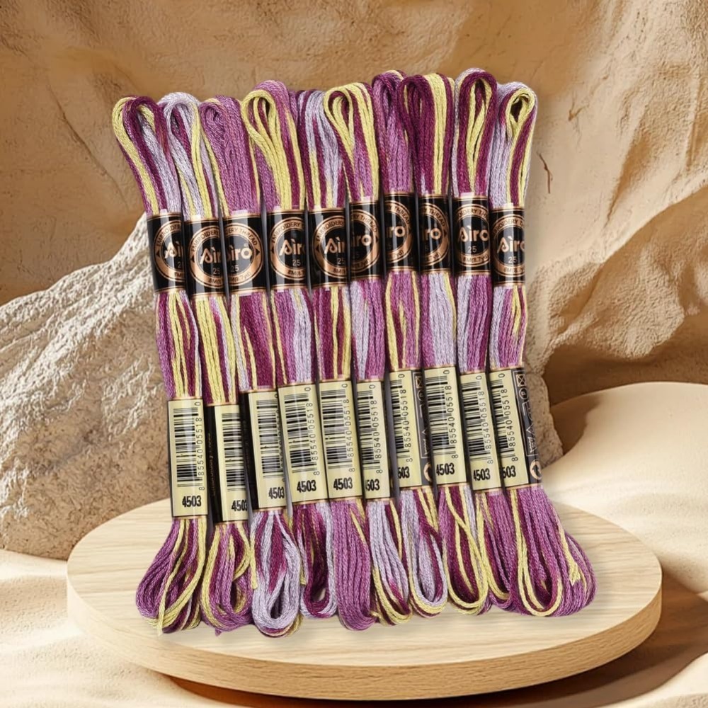 6 Helai Ungu Beraneka Ragam Be - Embroidery Bracelet ulasan dan harga