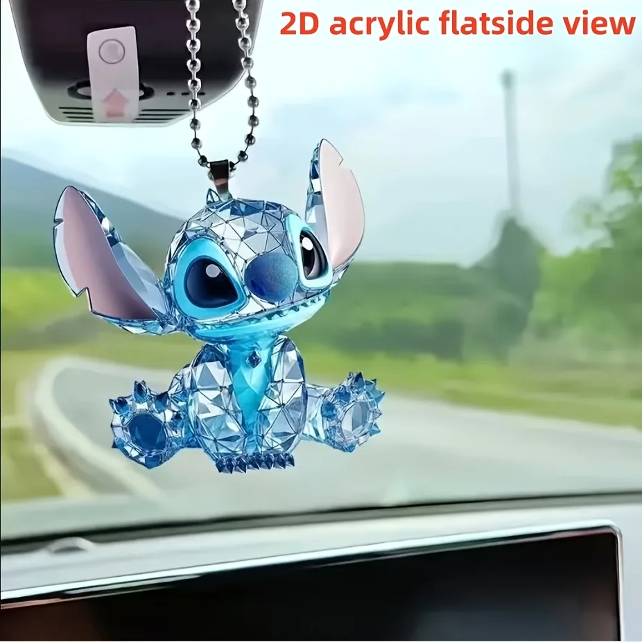 Disney 2D Flat, Merchandise An - Embroidery Keychain ulasan dan harga