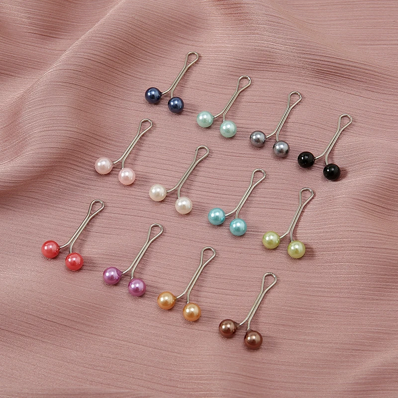 12 buah/tas syal pin jilbab Mu - Embroidery Hijab ulasan dan harga