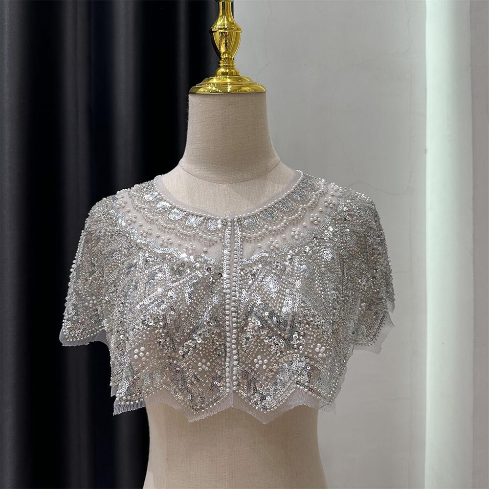 Selendang Flapper Berhias Paye - Embroidery Shawl ulasan dan harga