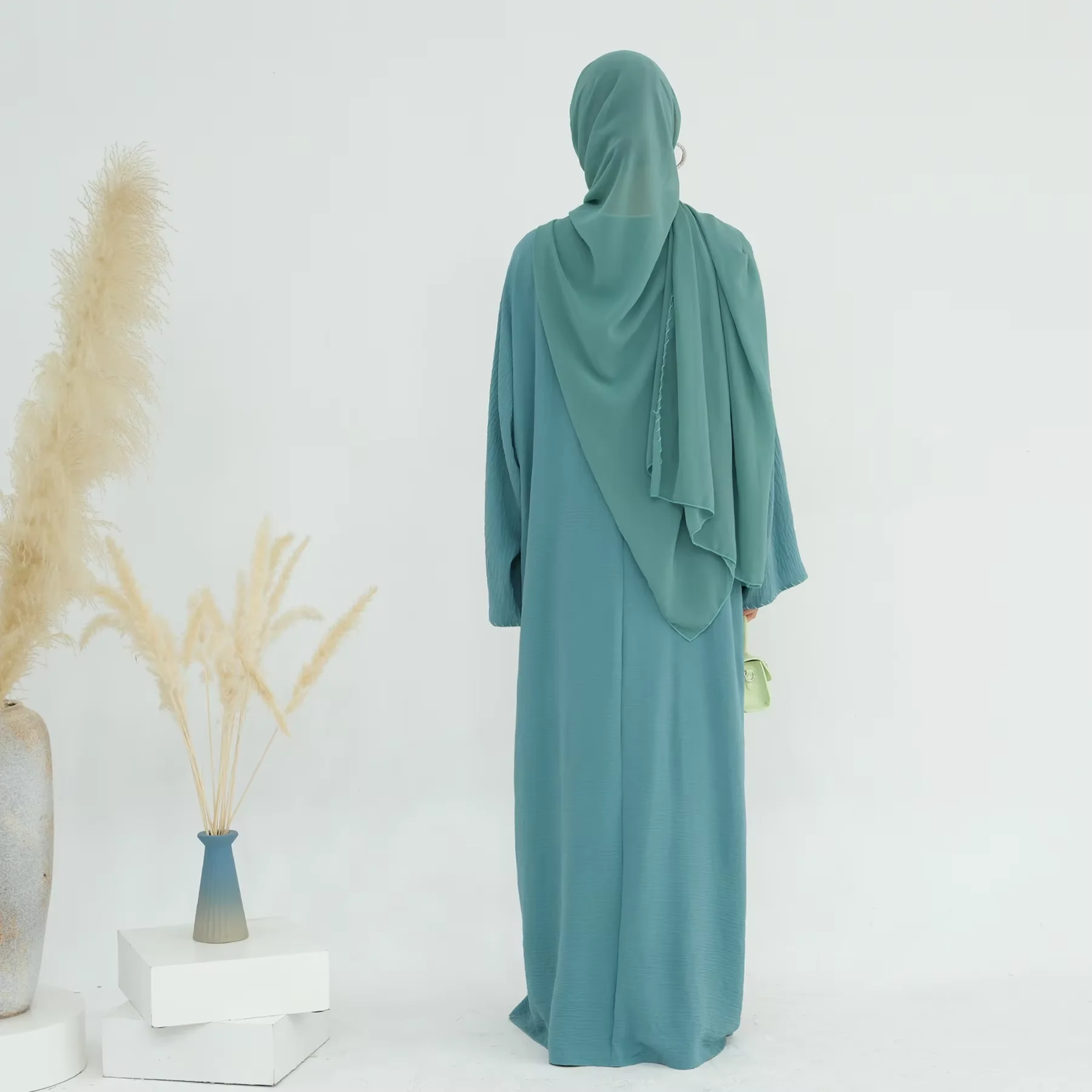 Gaun Abaya Mewah Dubai, Kimono - Embroidery Kebaya ulasan dan harga