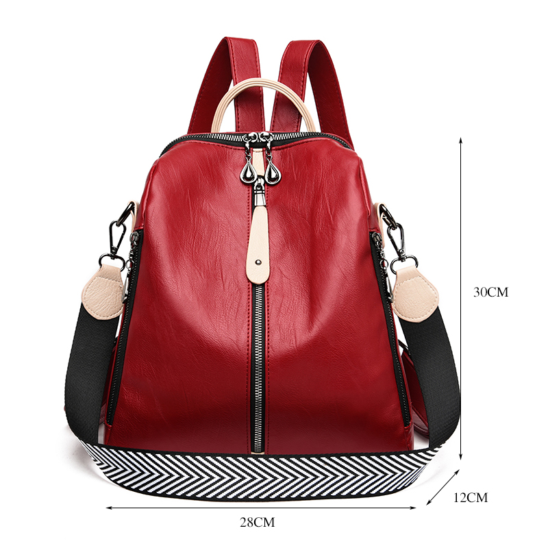 Ransel Fashion ransel kulit le - Embroidery Keychain ulasan dan harga