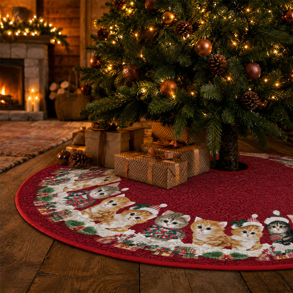 Jit 1 buah, motif hadiah Natal - Embroidery Xmas Decorations ulasan dan harga