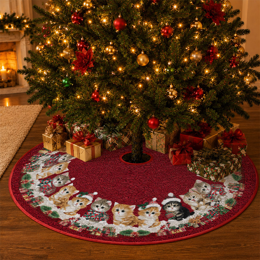 Jit 1 buah, motif hadiah Natal - Embroidery Xmas Decorations ulasan dan harga