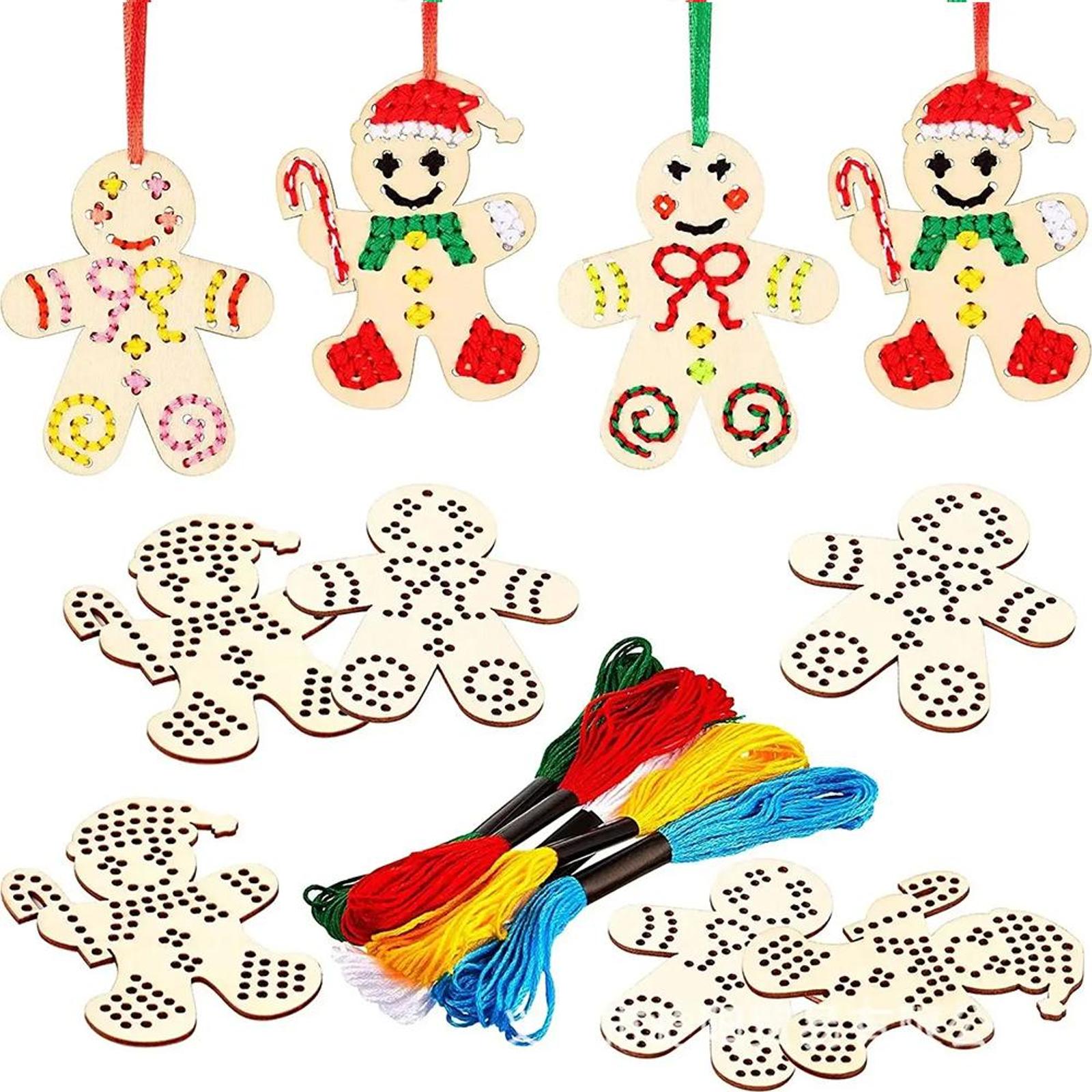 Liontin Gantung Sulaman Telur  - Embroidery Xmas Decorations ulasan dan harga