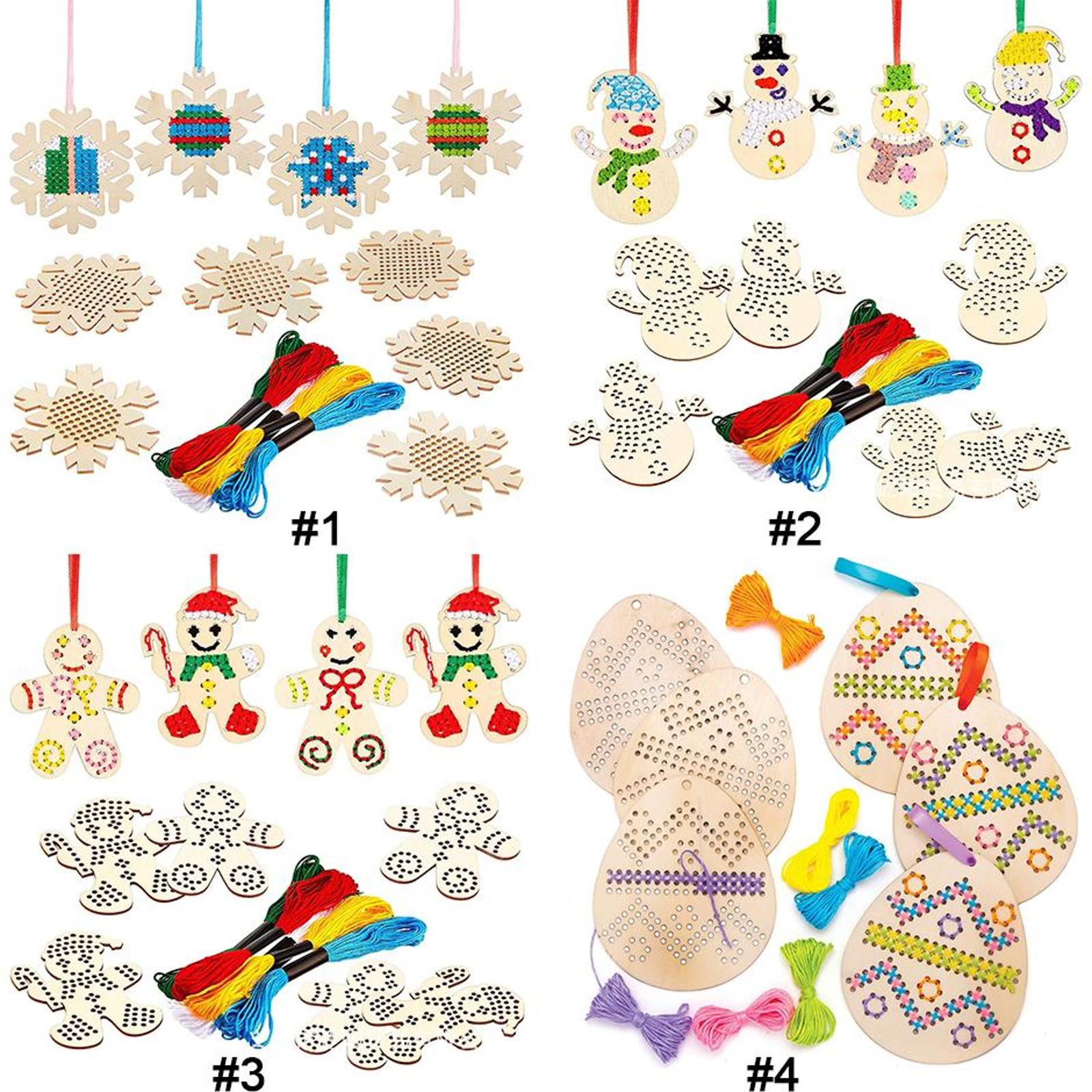 Liontin Gantung Sulaman Telur  - Embroidery Xmas Decorations ulasan dan harga
