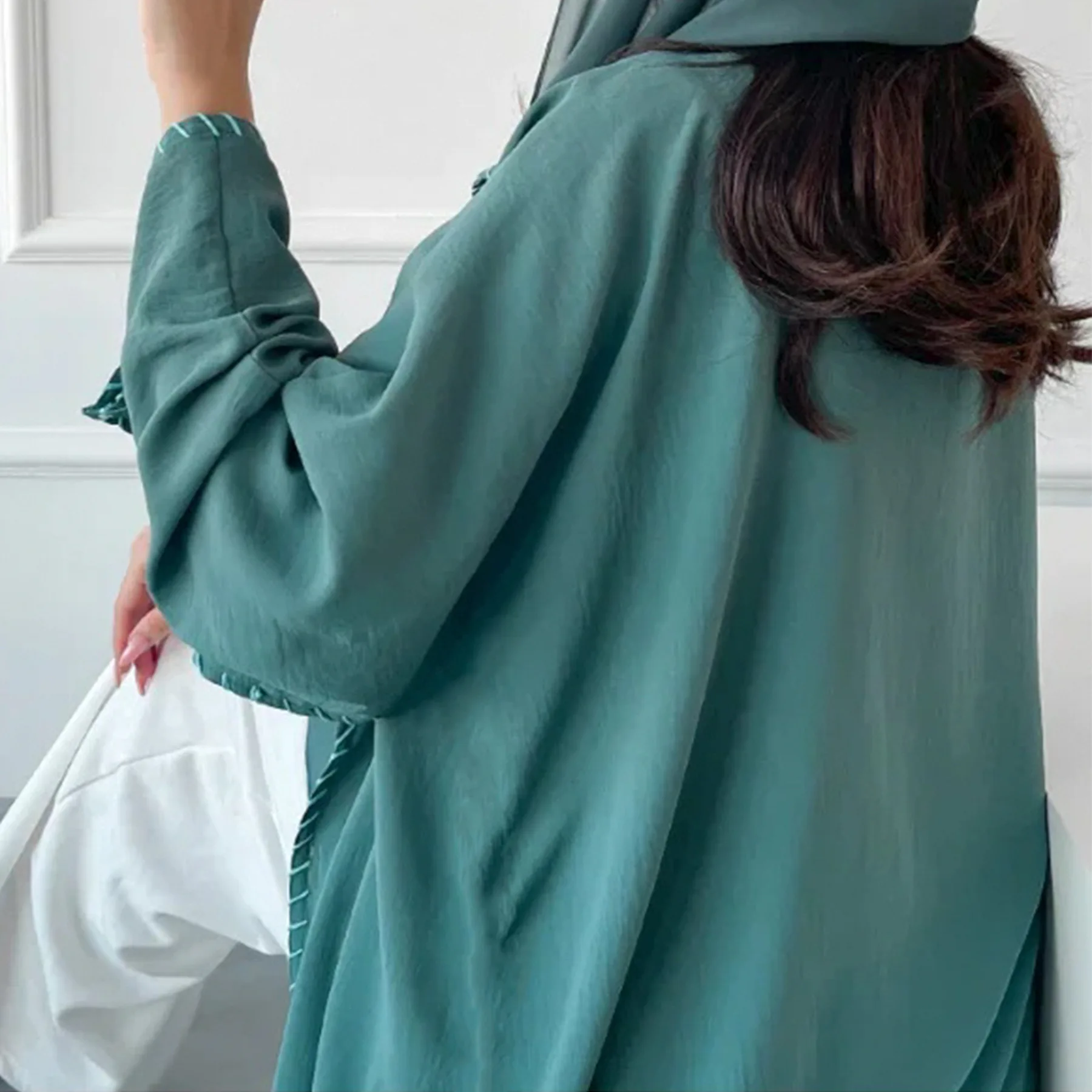 Kimono Maroko Abaya Terbuka Me - Embroidery Kebaya ulasan dan harga