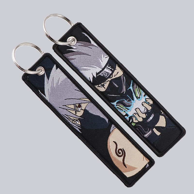 Gantungan Kunci Bordir Anime N - Embroidery Keychain ulasan dan harga