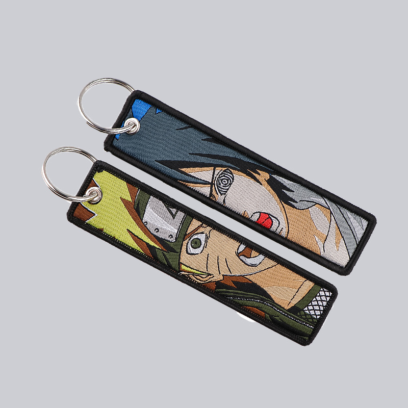 Gantungan Kunci Bordir Anime N - Embroidery Keychain ulasan dan harga