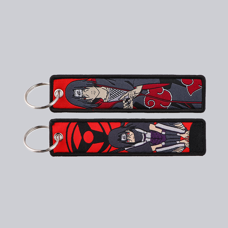 Gantungan Kunci Bordir Anime N - Embroidery Keychain ulasan dan harga