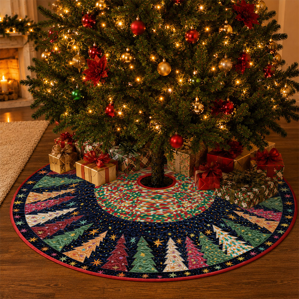 Jit 1 buah Rok Pohon Natal Ber - Embroidery Xmas Decorations ulasan dan harga